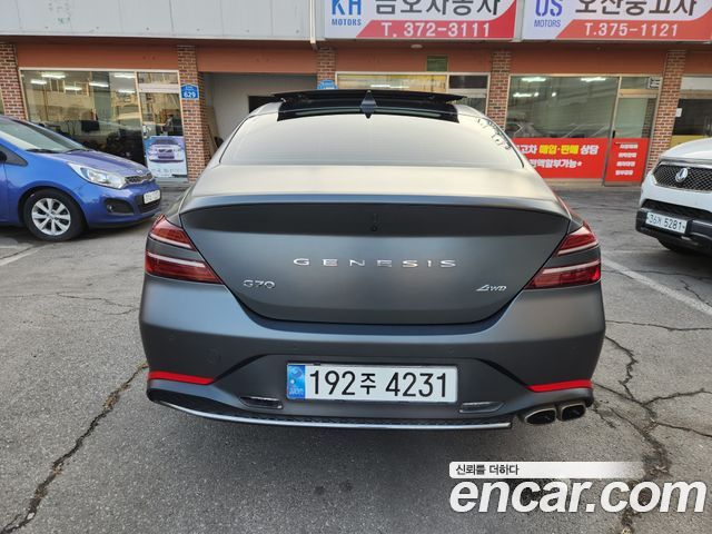Genesis G70 из Кореи Encar