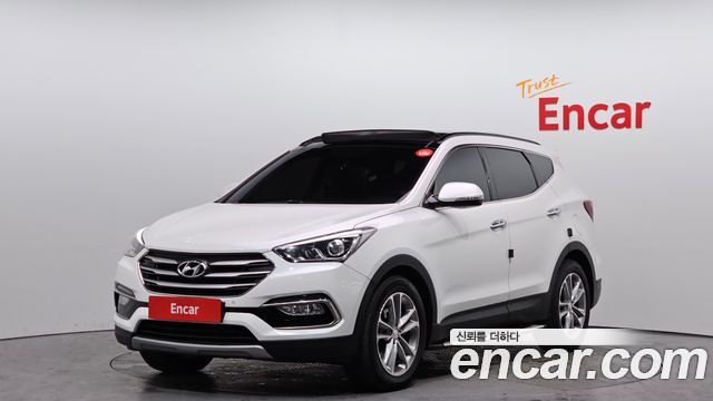 Hyundai Santafe из Кореи Encar