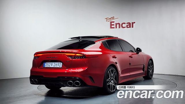 Kia Stinger из Кореи Encar