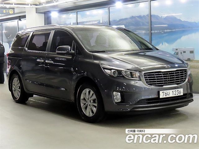 Kia Carnival из Кореи Encar