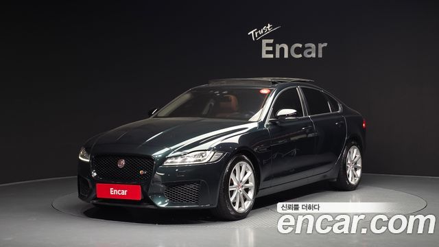 Jaguar XF из Кореи Encar