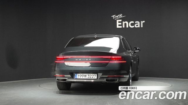 Genesis G90 Gasoline 3.5 Turbo e-S/C AWD LWB — пробег 50 789 км — фото 4 из 5