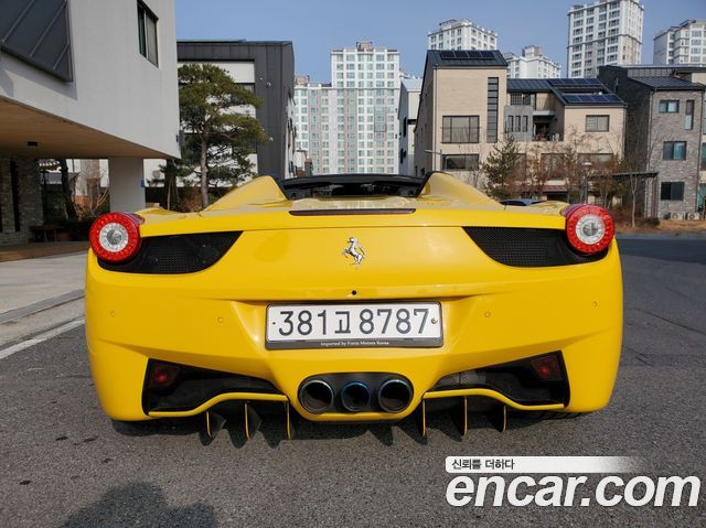 Ferrari 458 из Кореи Encar