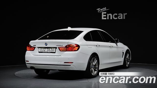 BMW 4-Series 420d xDrive Sport GranCoupe — пробег 79 726 км — фото 2 из 5