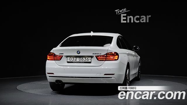 BMW 4-Series 420d xDrive Sport GranCoupe — пробег 79 726 км — фото 4 из 5