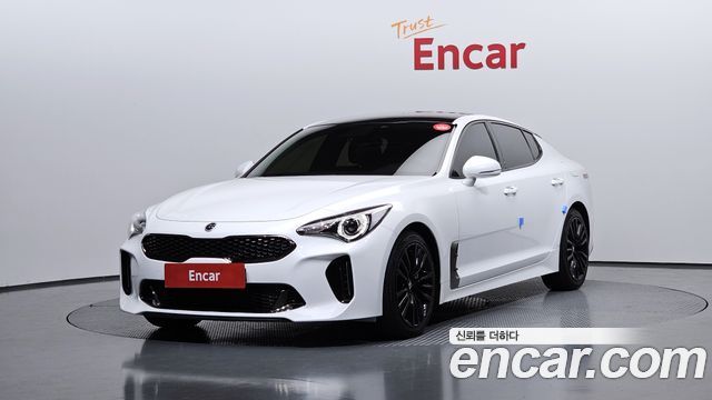Kia Stinger из Кореи Encar