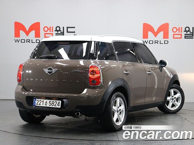 Mini Countryman из Кореи Encar