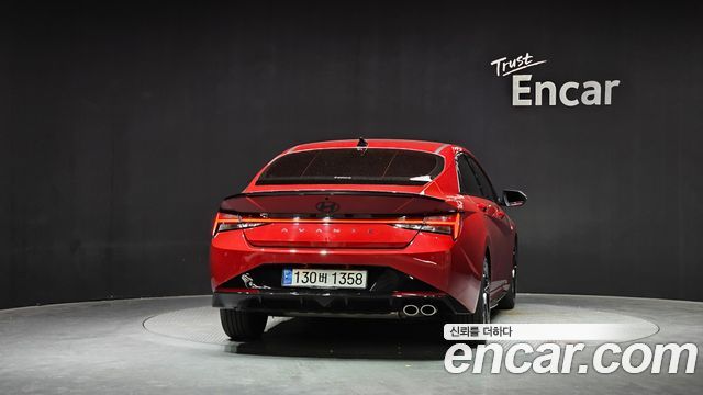 Hyundai AVANTE из Кореи Encar