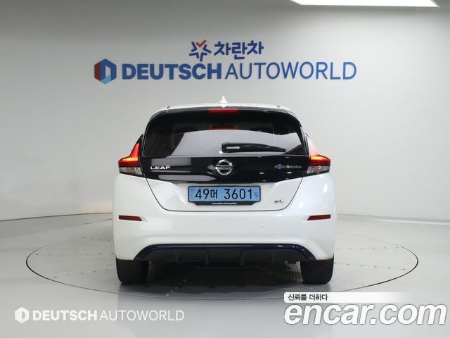 Nissan Leaf из Кореи Encar