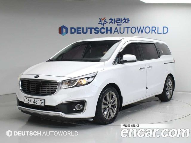 Kia Carnival из Кореи Encar