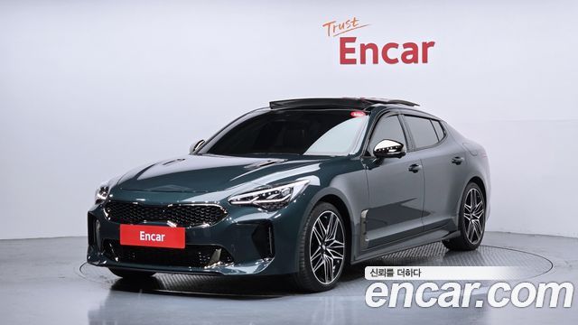 Kia Stinger из Кореи Encar