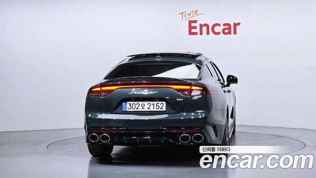 Kia Stinger из Кореи Encar