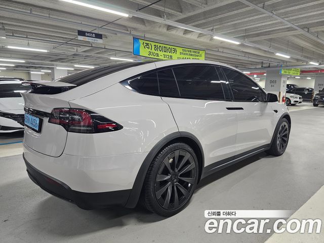 Tesla Model X из Кореи Encar