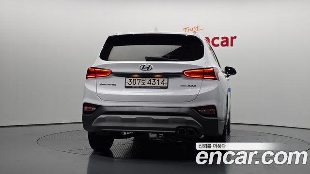 Hyundai Santafe Diesel 2,0 4WD Premium — пробег 75 810 км — фото 4 из 5