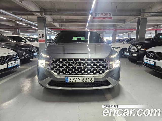 Hyundai Santafe из Кореи Encar