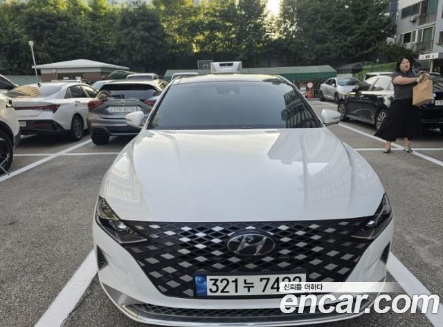 Hyundai Grandeur из Кореи Encar