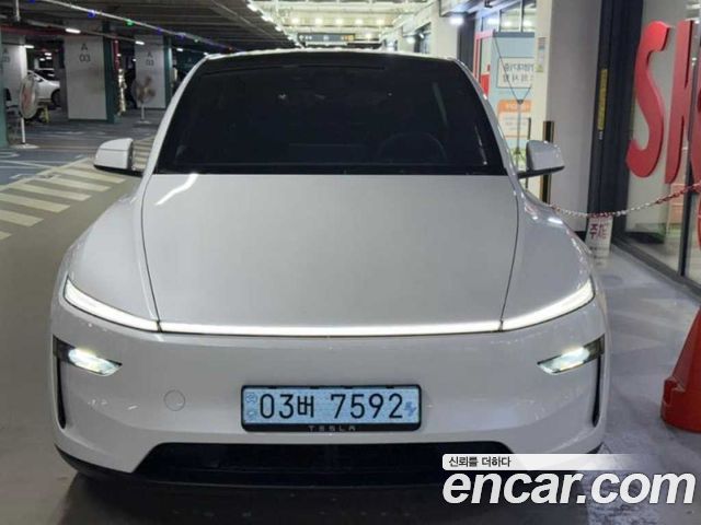 Tesla Model Y из Кореи Encar