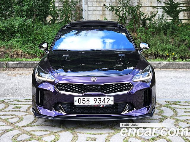 Kia Stinger из Кореи Encar