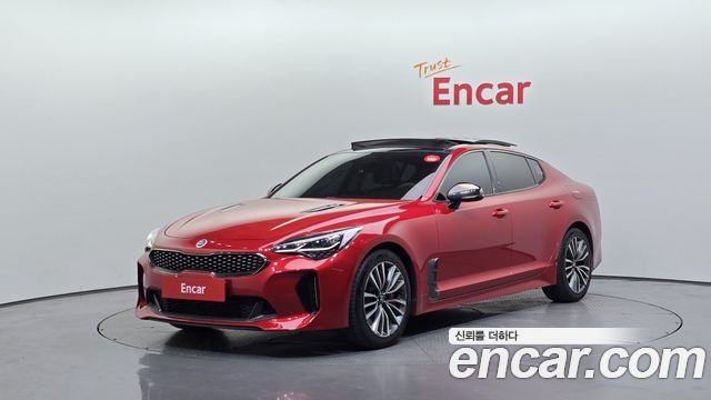 Kia Stinger из Кореи Encar