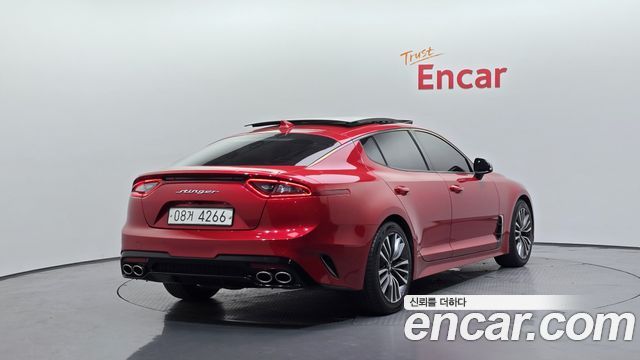Kia Stinger из Кореи Encar
