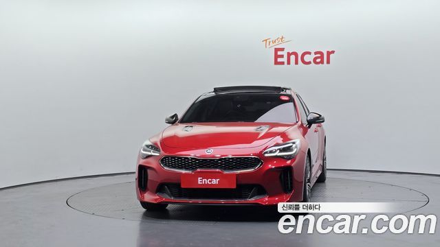 Kia Stinger из Кореи Encar