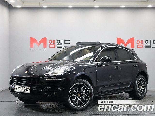 Porsche Macan из Кореи Encar