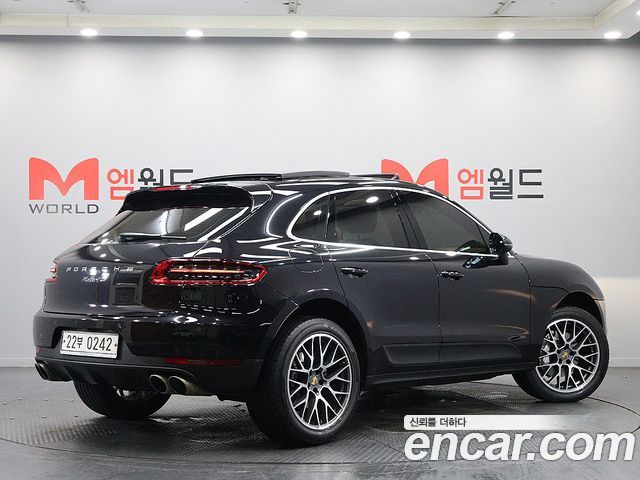 Porsche Macan из Кореи Encar