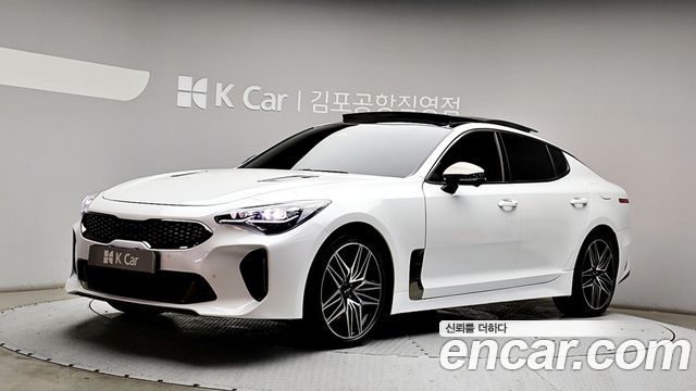 Kia Stinger из Кореи Encar