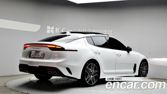 Kia Stinger из Кореи Encar