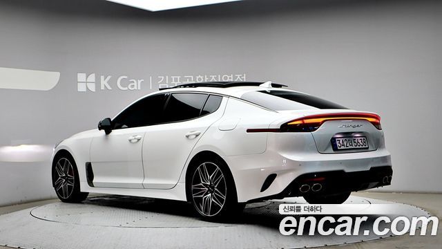 Kia Stinger из Кореи Encar