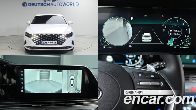Hyundai Grandeur из Кореи Encar
