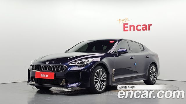 Kia Stinger из Кореи Encar
