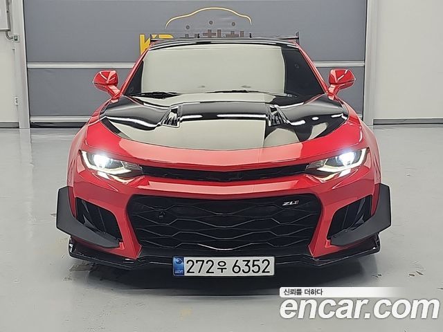 Chevrolet (Daewoo) Camaro SS 6.2 V8 Volcano Red — пробег 128 655 км — фото 1 из 5