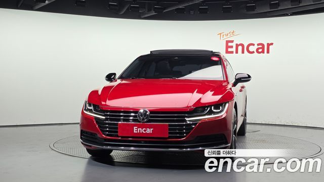 Volkswagen Arteon из Кореи Encar