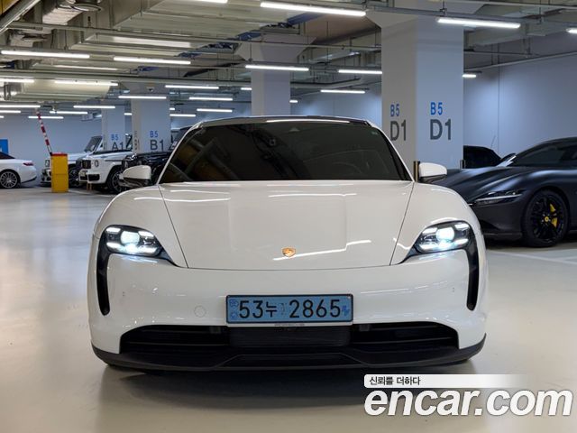 Porsche Taycan из Кореи Encar