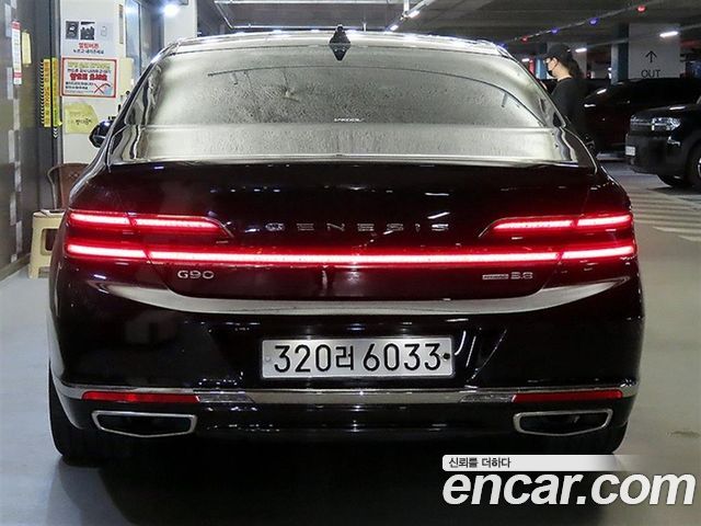Genesis G90 из Кореи Encar