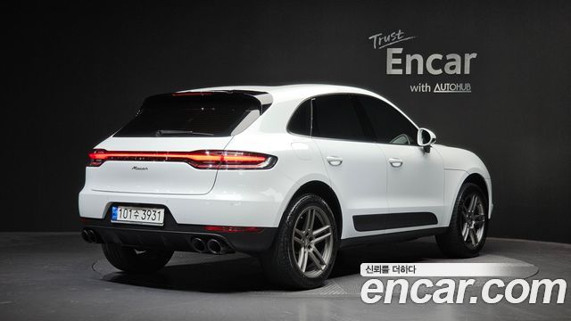 Porsche Macan из Кореи Encar
