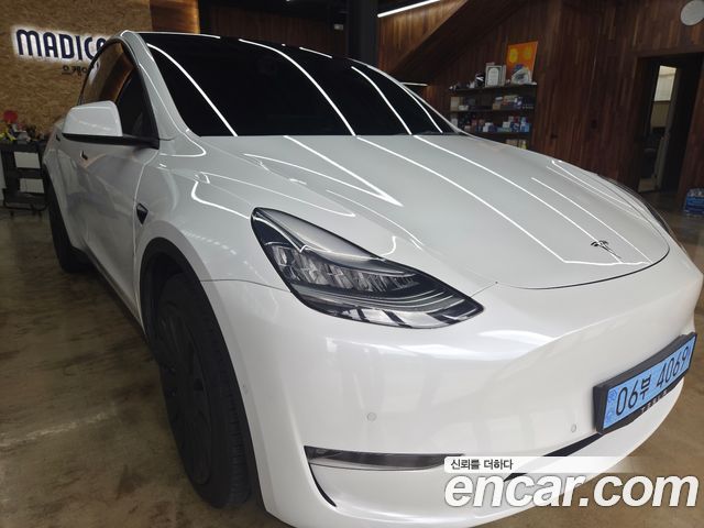 Tesla Model Y из Кореи Encar