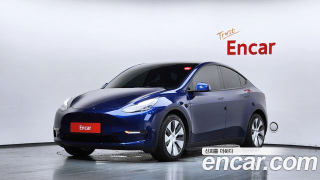 Tesla Model Y из Кореи Encar