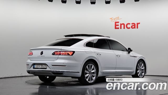 Volkswagen Arteon из Кореи Encar