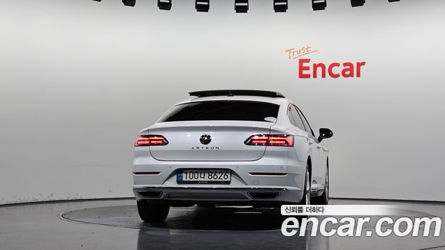 Volkswagen Arteon из Кореи Encar