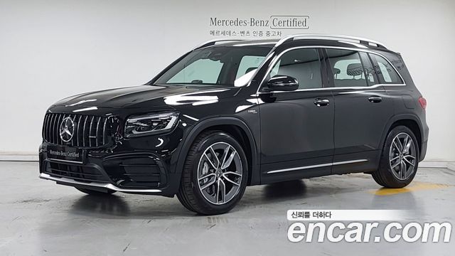 Mercedes-Benz GLB-Class AMG GLB35 4MATIC — пробег 19 км — фото 1 из 5