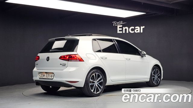 Volkswagen Golf из Кореи Encar