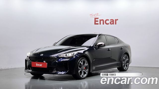 Kia Stinger из Кореи Encar