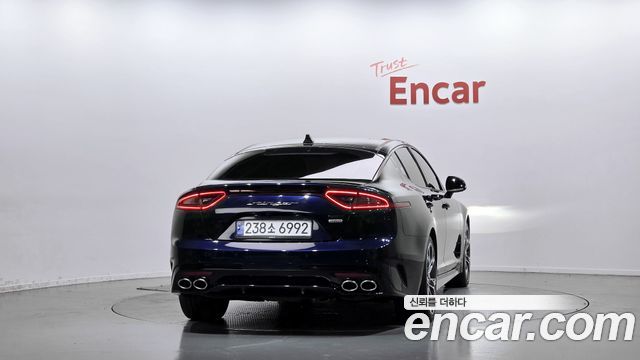 Kia Stinger из Кореи Encar