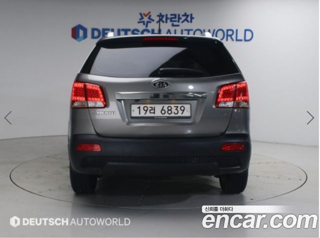 Kia Sorento Diesel 2.0 2WD TLX High-Deluxe — пробег 141 616 км — фото 4 из 5