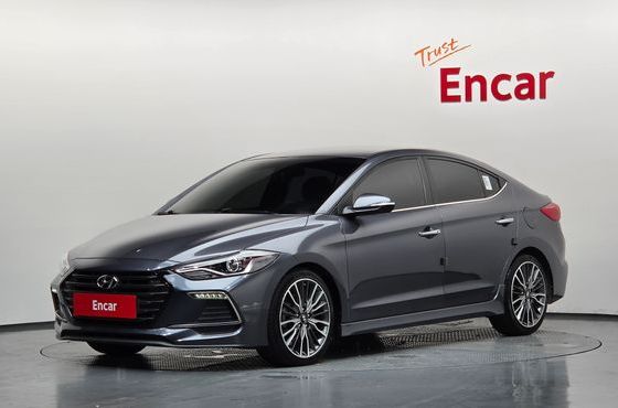 Hyundai AVANTE 1.6 Turbo Sport — пробег 92 388 км — фото 1 из 5