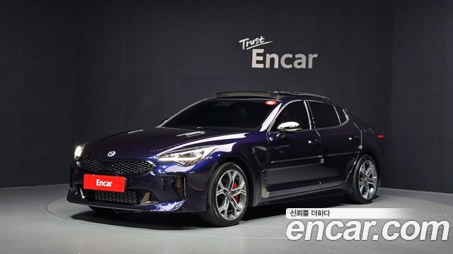 Kia Stinger из Кореи Encar