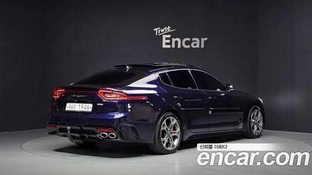 Kia Stinger из Кореи Encar