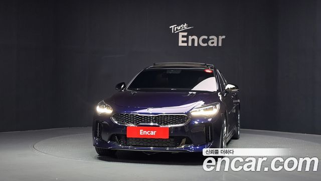 Kia Stinger из Кореи Encar
